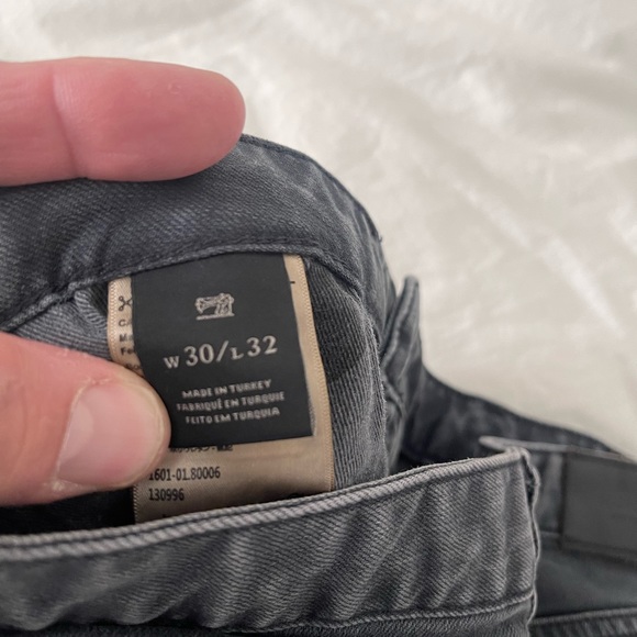 Great condition Scotch and Soda woman’s skinny jeans size 30 X 32 faded black - Picture 5 of 5